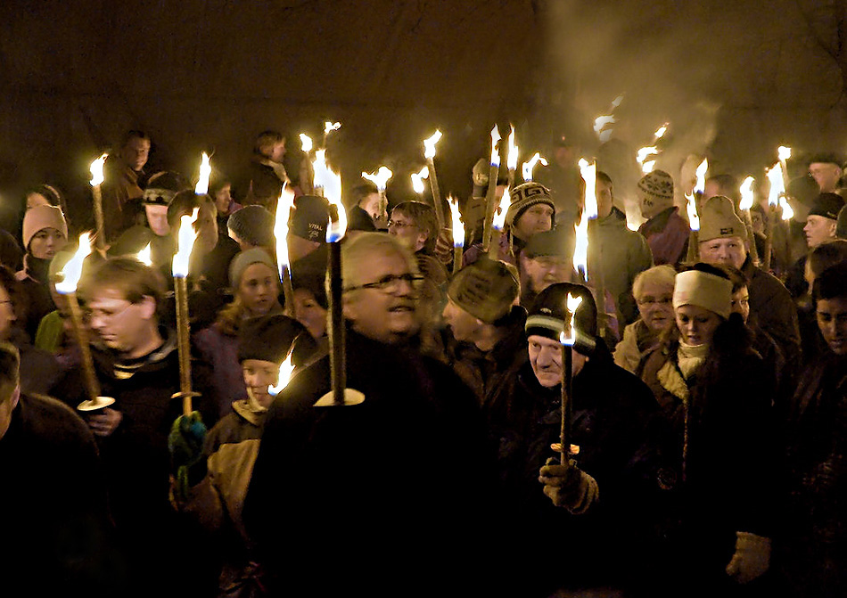 Walking with Torches