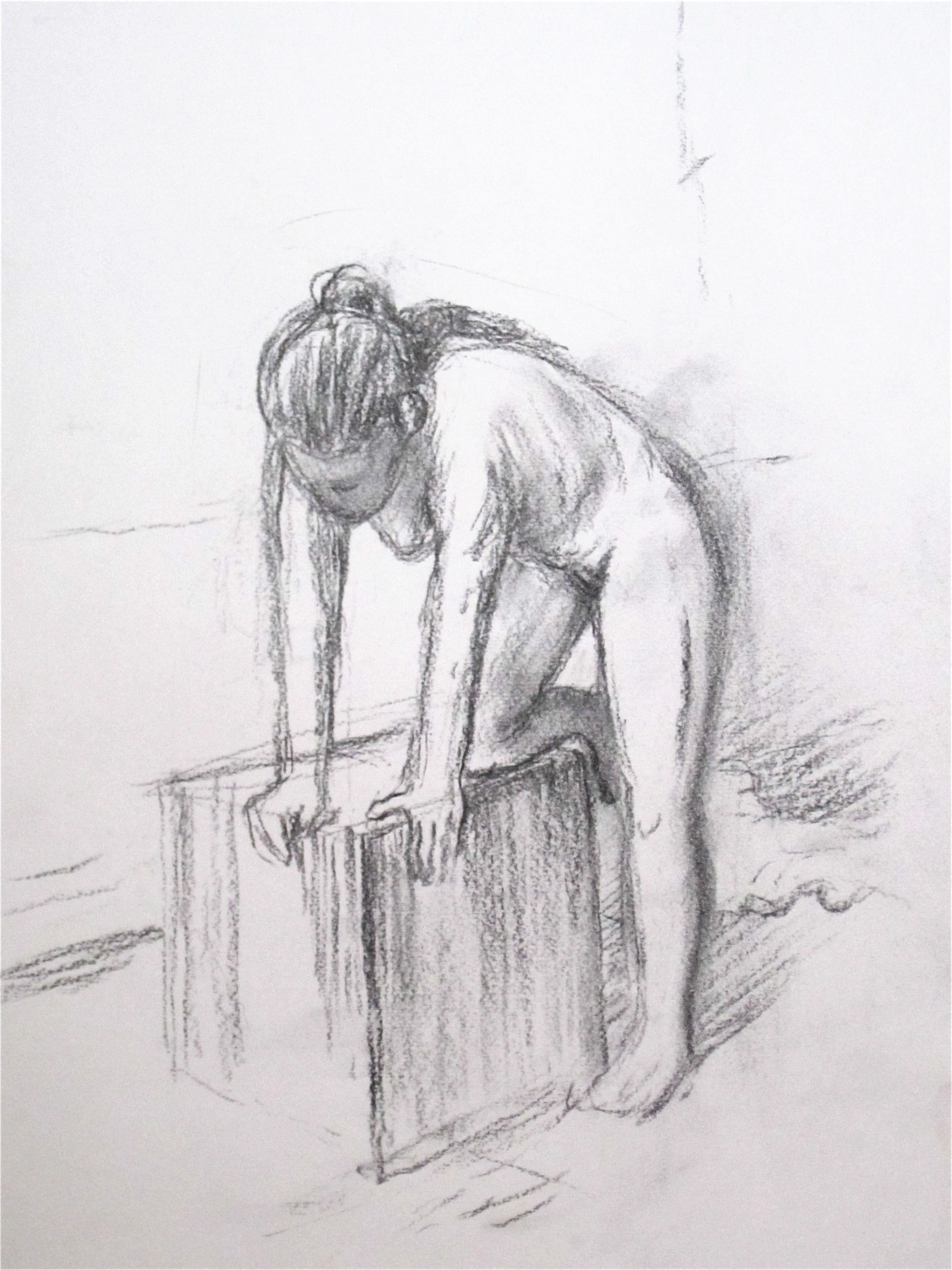 Week 1 - Line of Beauty life drawing - 5