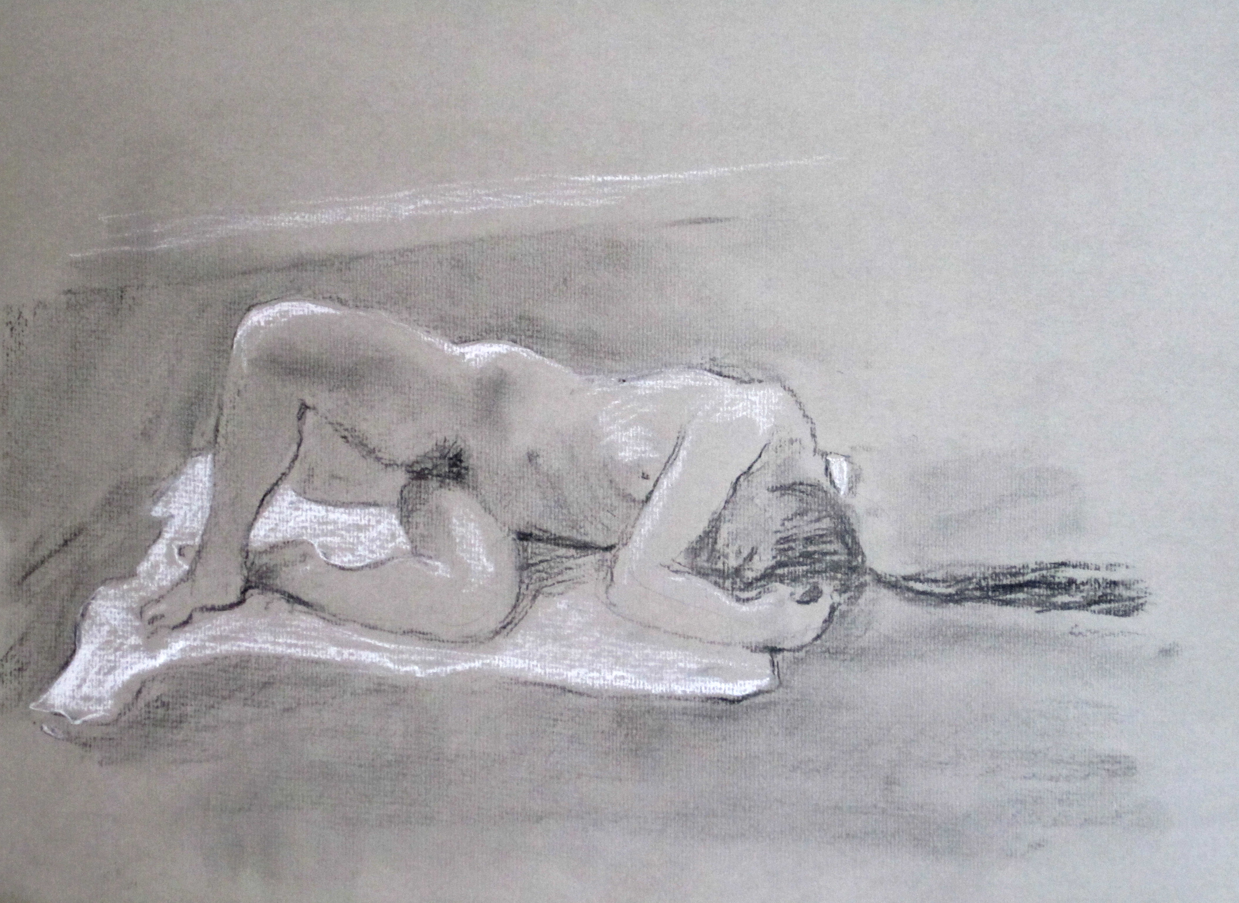 Week 1 - Line of Beauty life drawing - 7