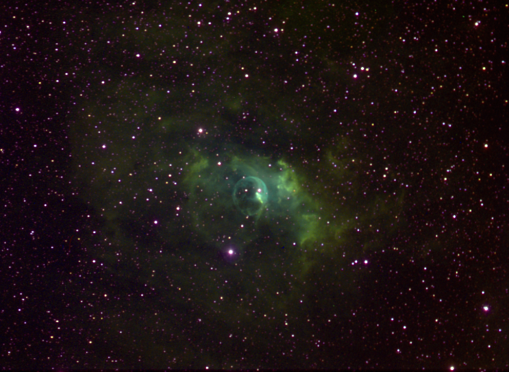 Narrowband Bubble Nebula