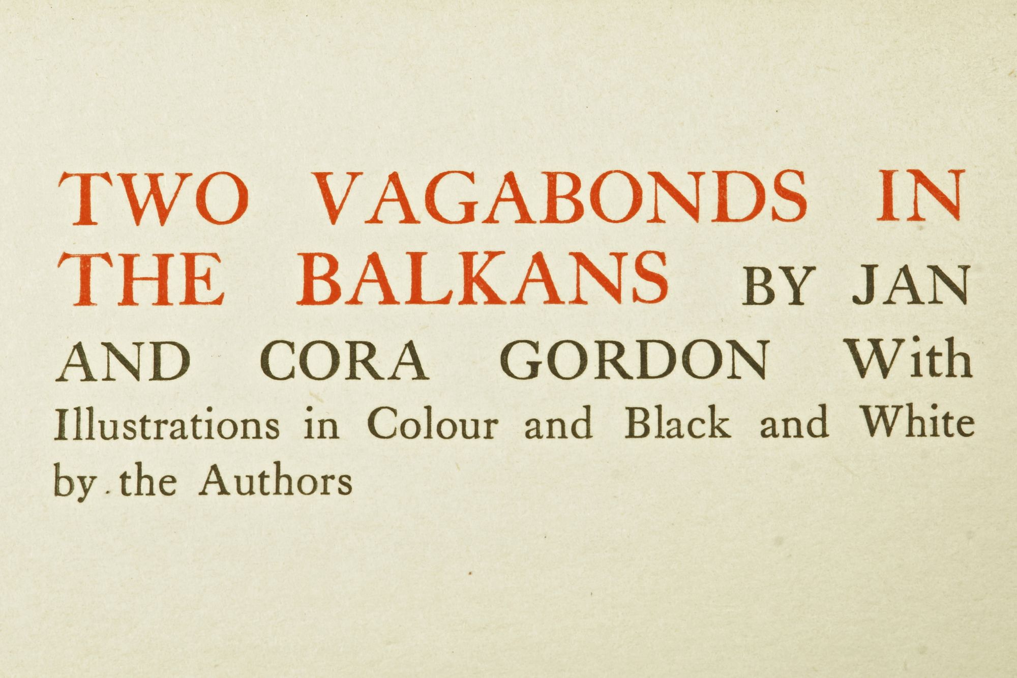 Continuing the illustrated travelogue tradition begun with the accounts of the two Spanish journeys, this was published in 1925.