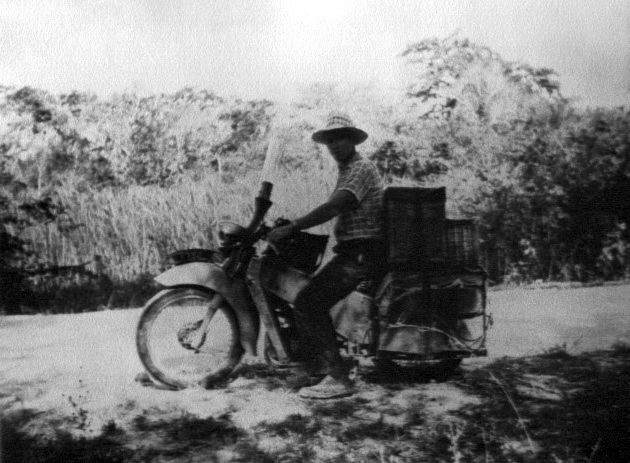 On the road between Honduras and Sakatchewan, probably in Belize.