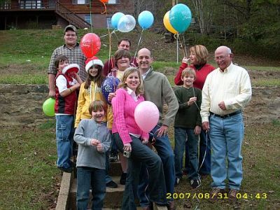 LaVerne's family--Christmas '07