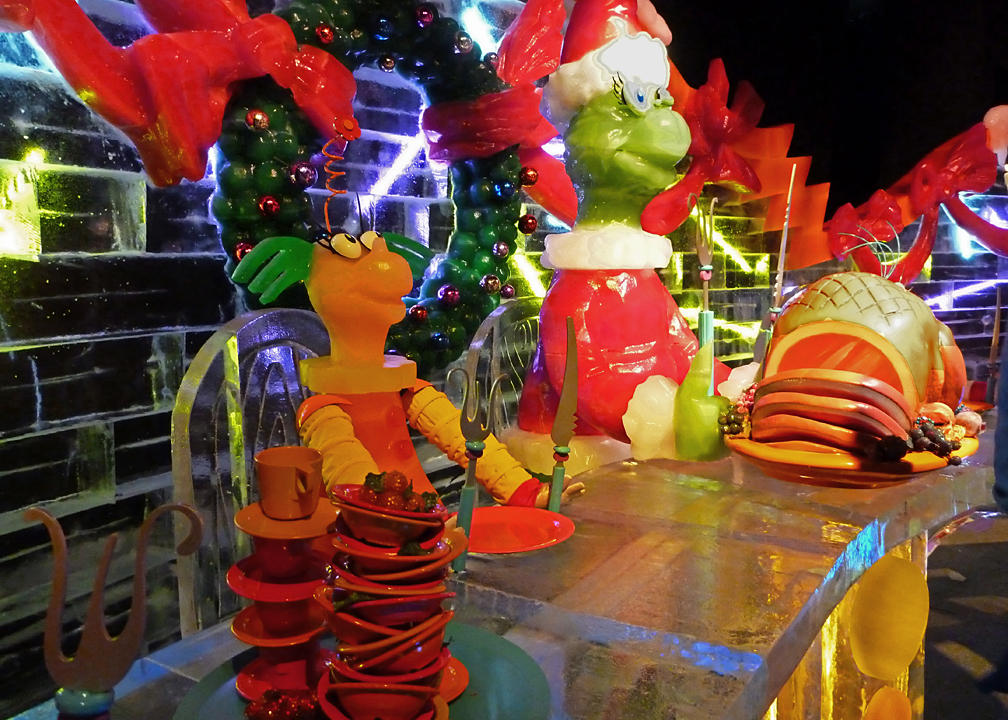 ICE! FEATURING "HOW THE GRINCH STOLE CHRISTMAS" ISO 800 photo
