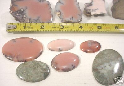 6. Datolite Cabuchons. Also some out of the shot copper on pg. 1.
