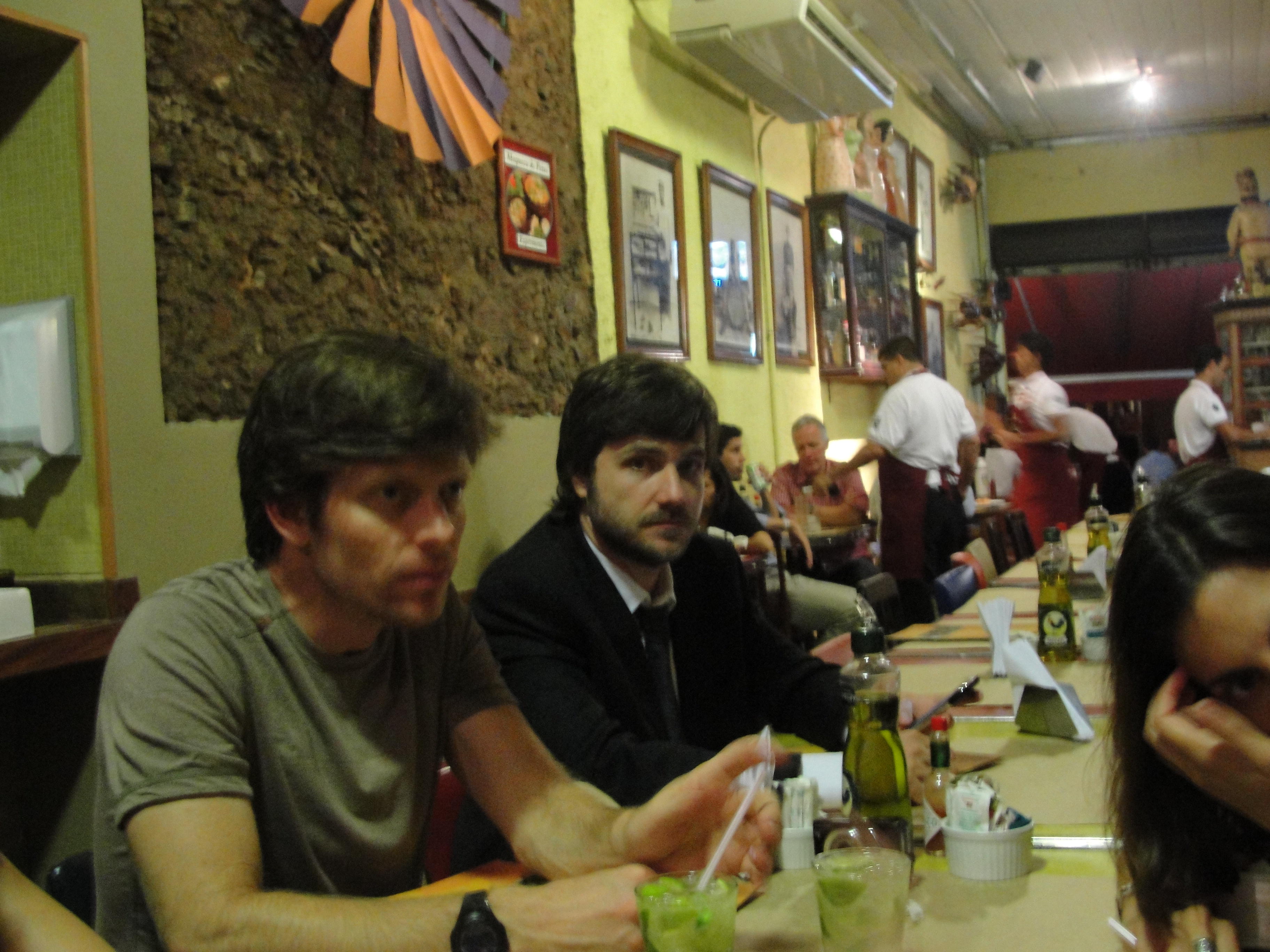 Dinner at Mangue Seco in Lapa, Rio de Janeiro