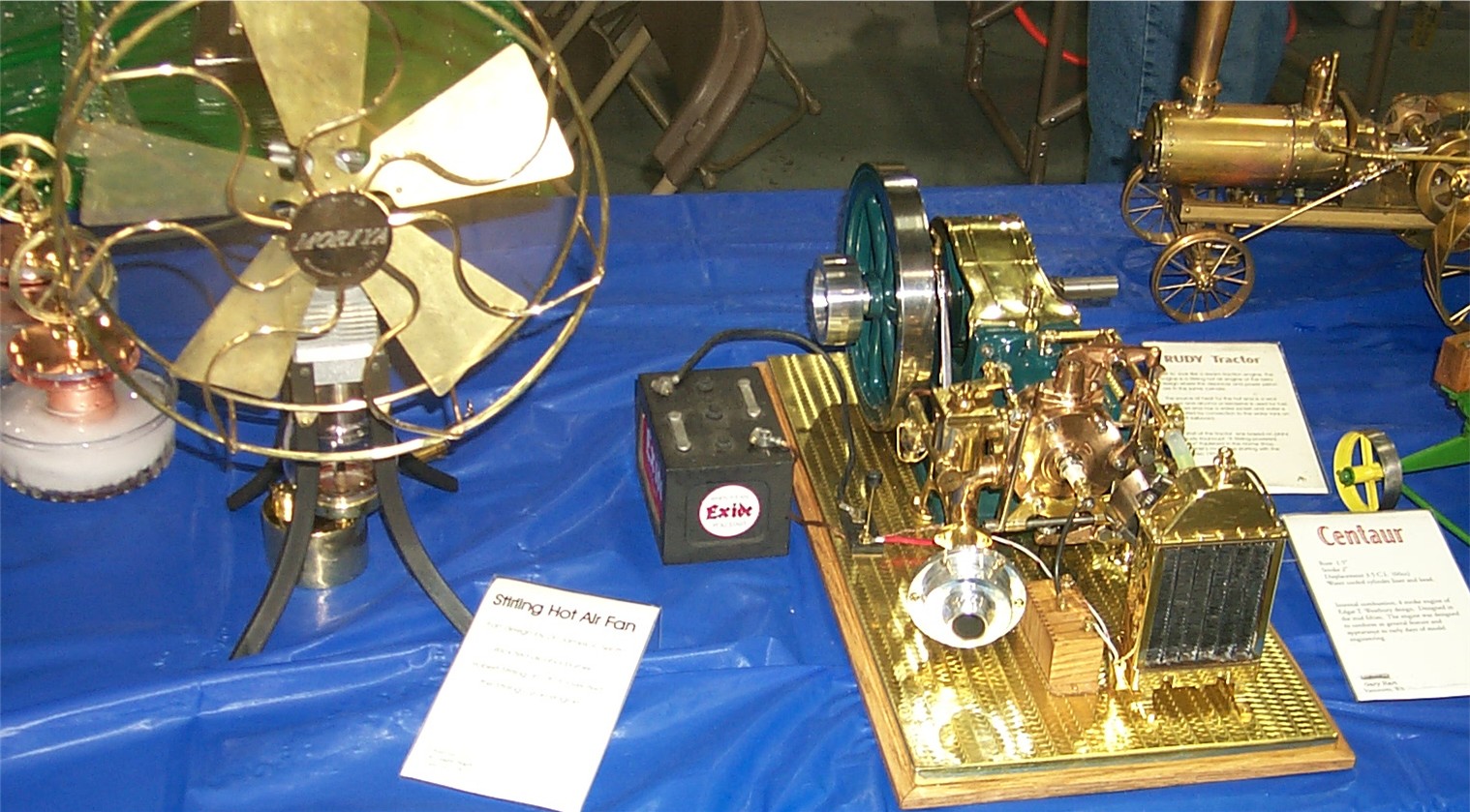 (061)   Centaur and a Stirling Fan 