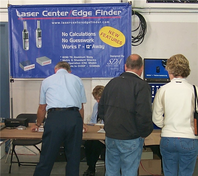 (085)       Laser center finder