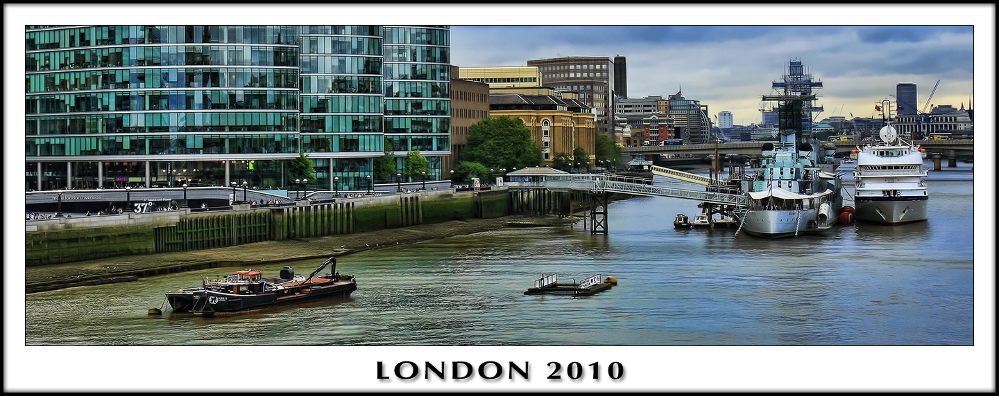 Lots of Stuff Along the Thames