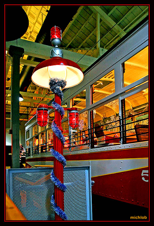 Some Color at the Steamtown Trolly Museum