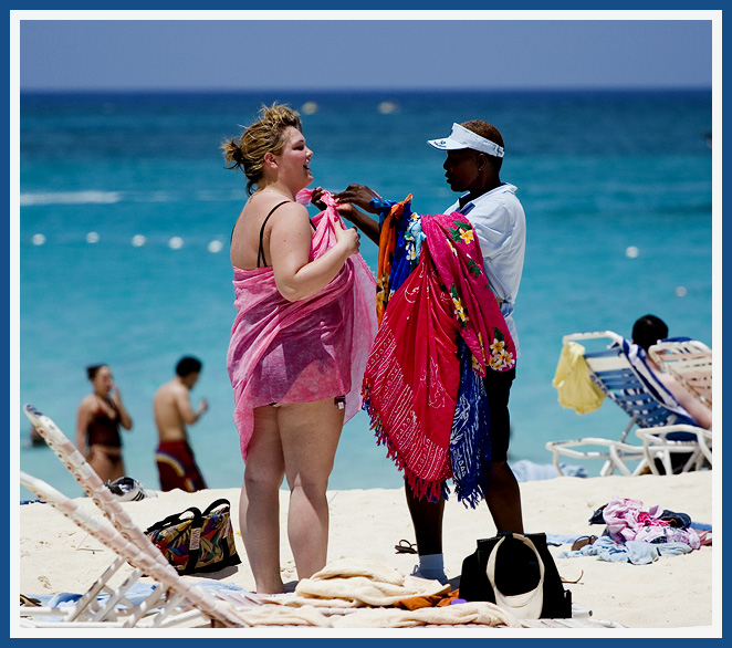 Making the Sale on the Beach