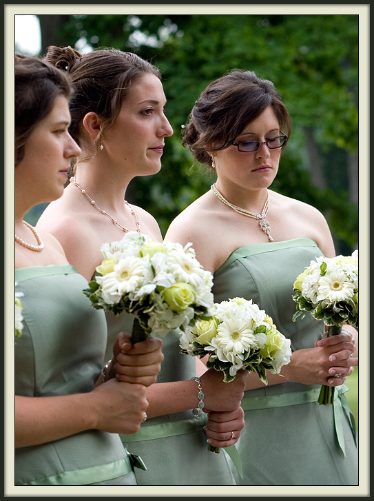 The Maids, Their Gowns and Their Flowers
