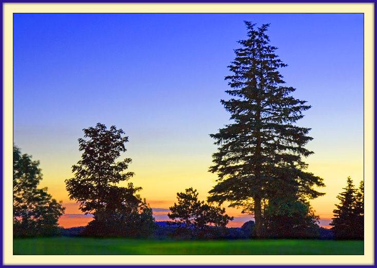 Hole 18 at Dusk