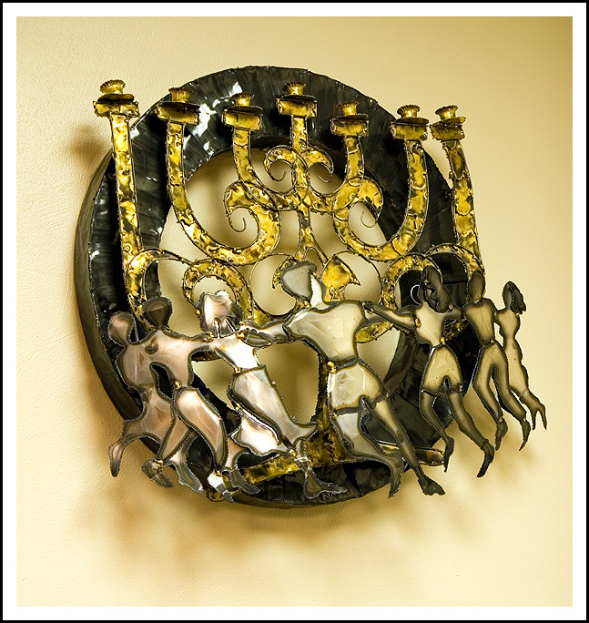 Hebraic Art on the Office Wall