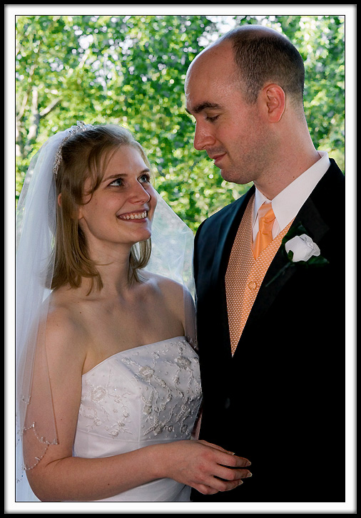 Mark and Julie Caught in Candid Pose