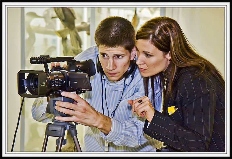The Film Crew at the NEPA Jewish Film Festival