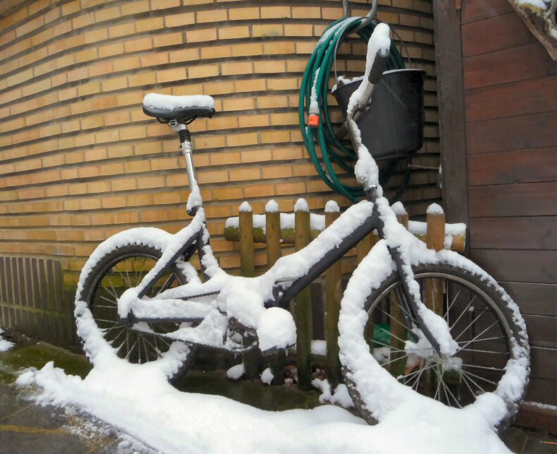 BMX des neiges...