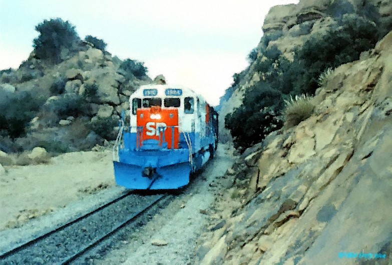 Southern Pacific Olympic unit heads for LAUPT
