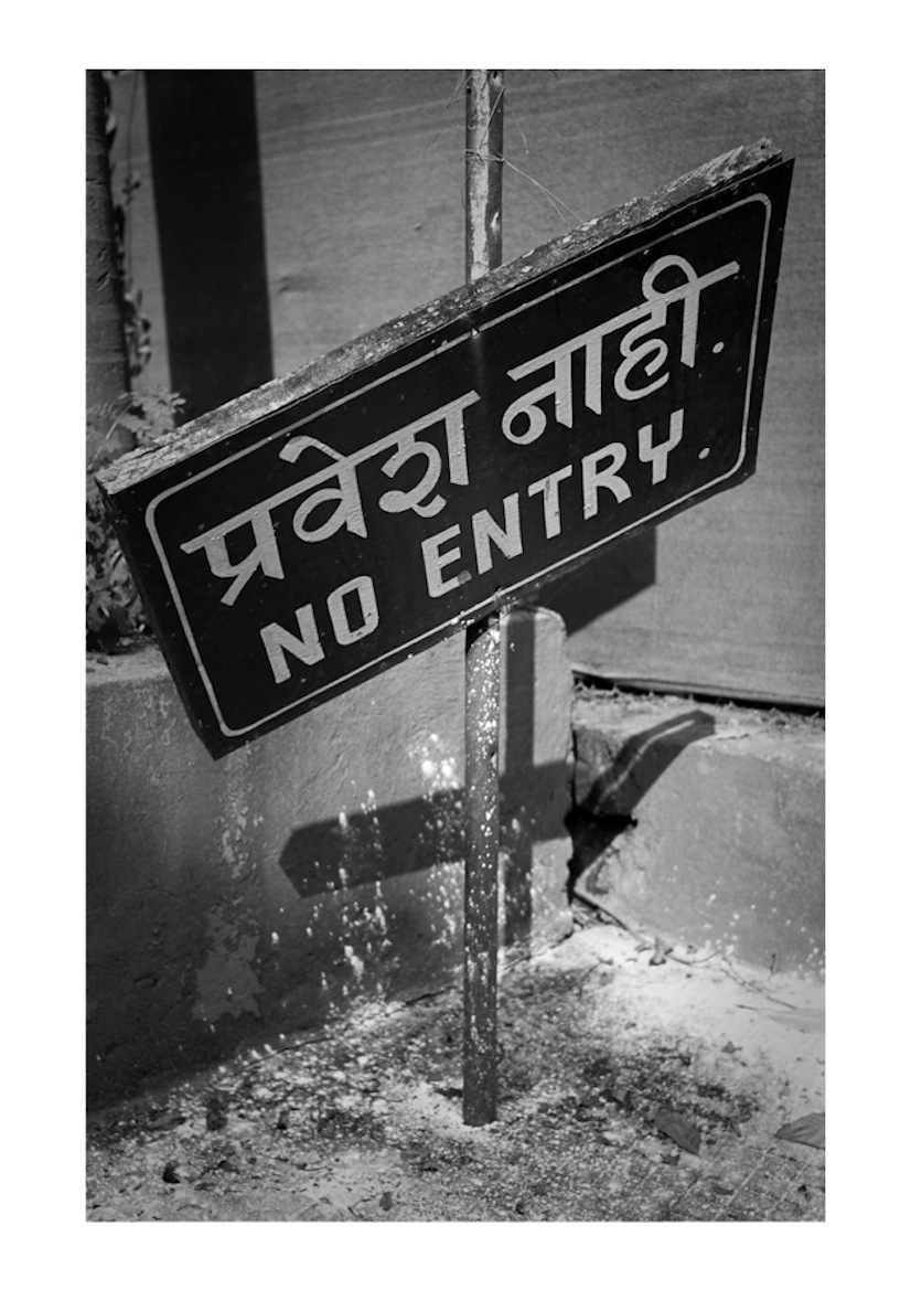 Sign, Bombay Zoo