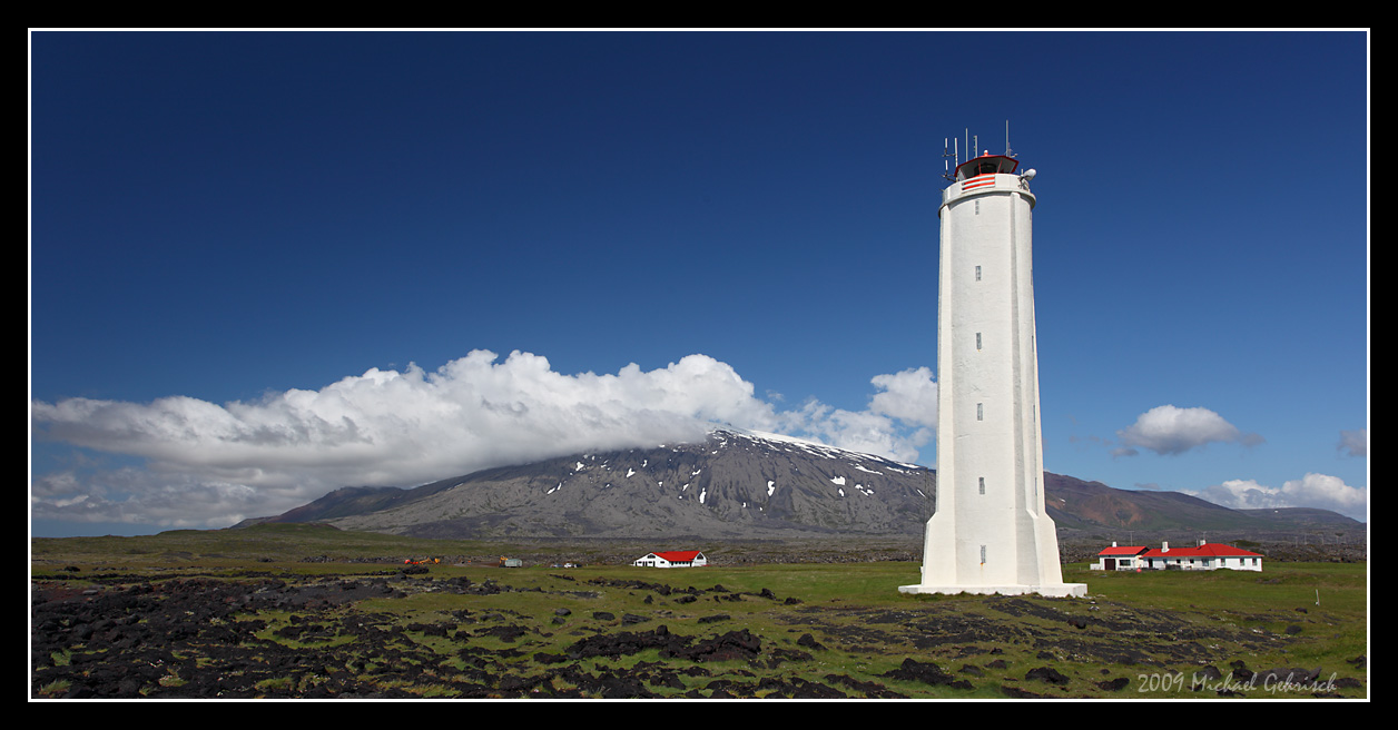 Lighthouse on Snfellsnes Peninsula
