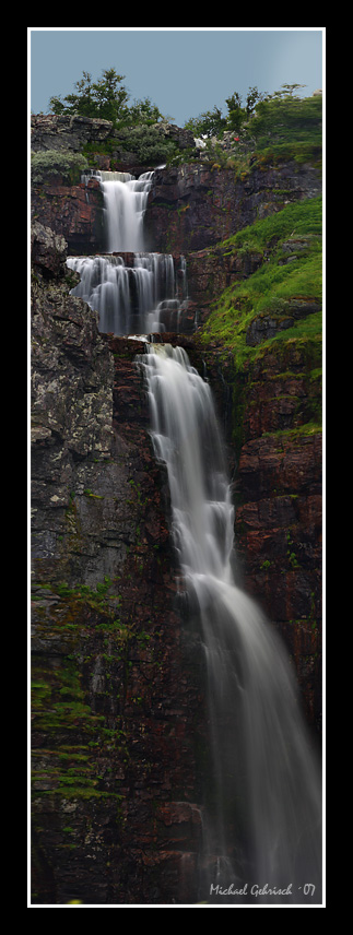 Njupeskr falls, Dalarna