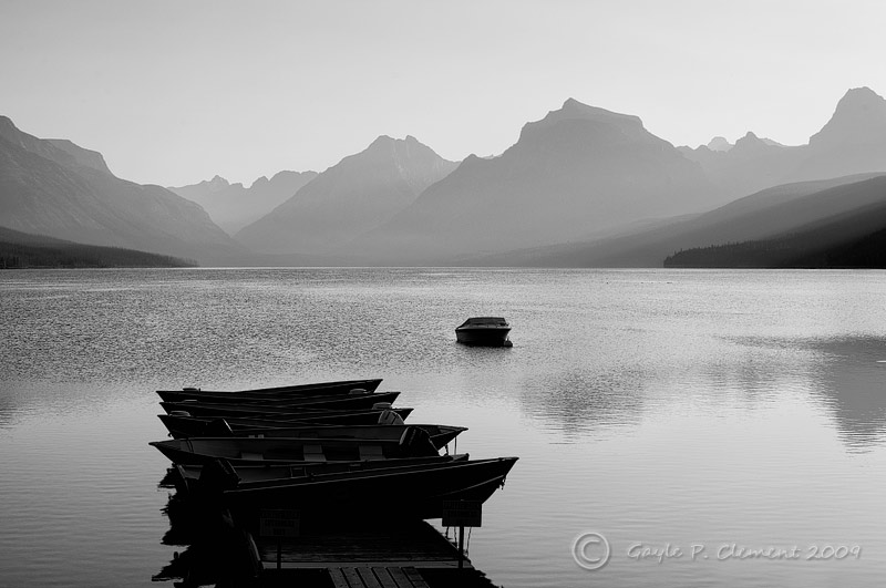 Lake McDonald Boat Dock