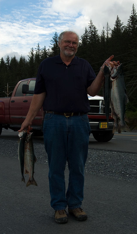 Salmon Fishing in Valdez