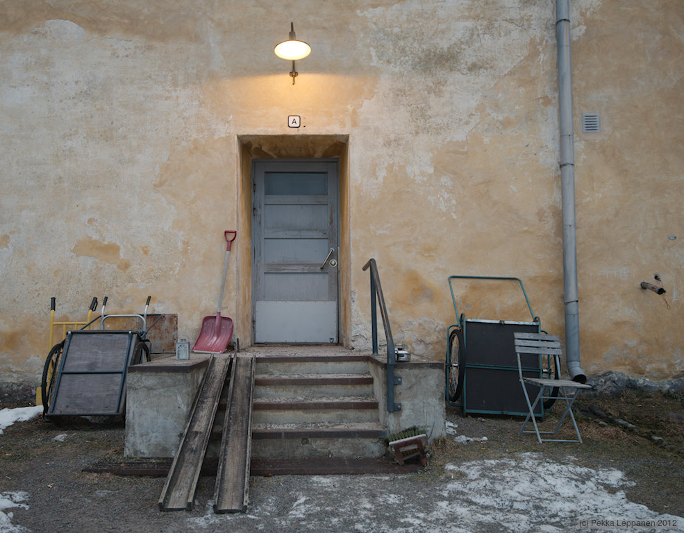 Stairway A in the morning II