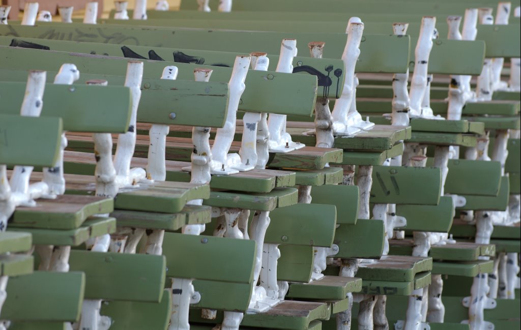 Benches on the bench