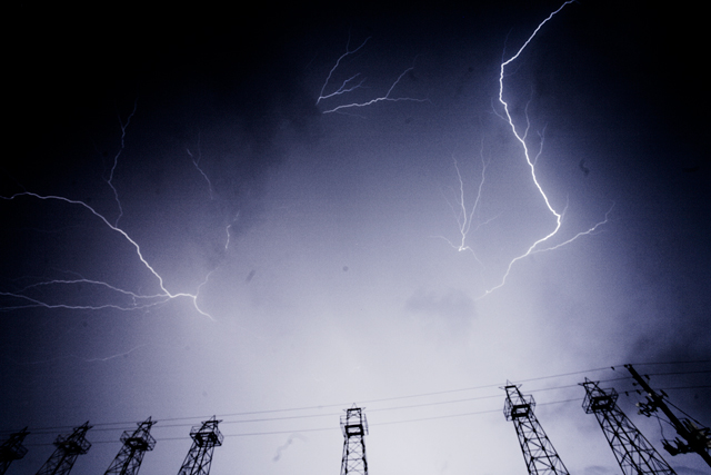 lightning before the red   http://www.pbase.com/image/80229417