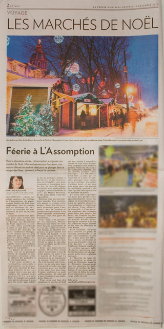  La Presse 8 decembre 2010