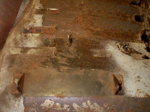 122 floor pans before