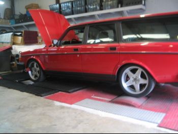 245 on the dyno 2nd run