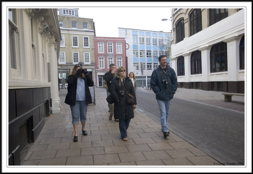 The streets of Norwich!