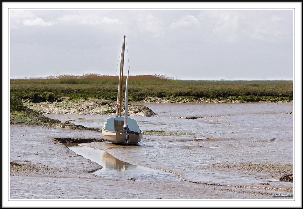 Tide out!