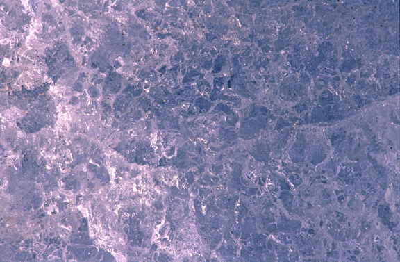(AG10) Cross-section of glacial ice, Athabasca Glacier, Alberta, Canada