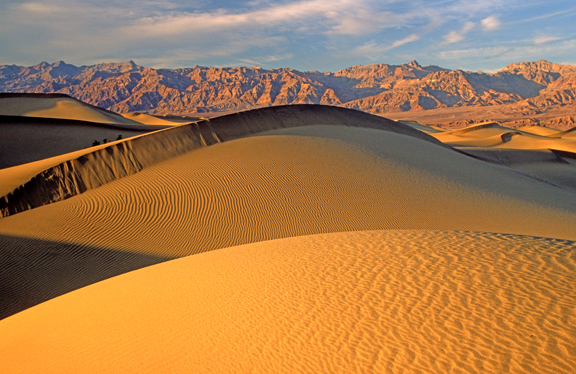  Complex dunes at Mesquite Flats, Death Valley National Park, CA