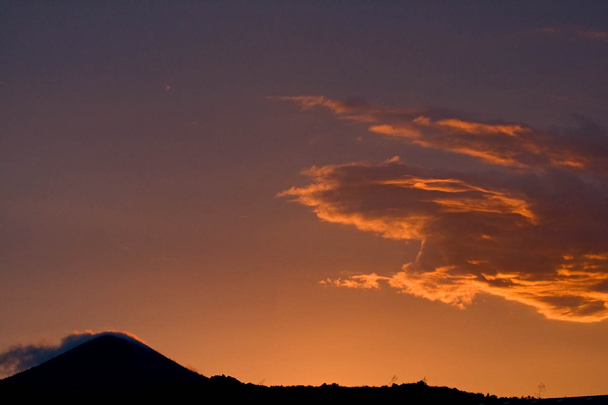 Black Butte Sunset