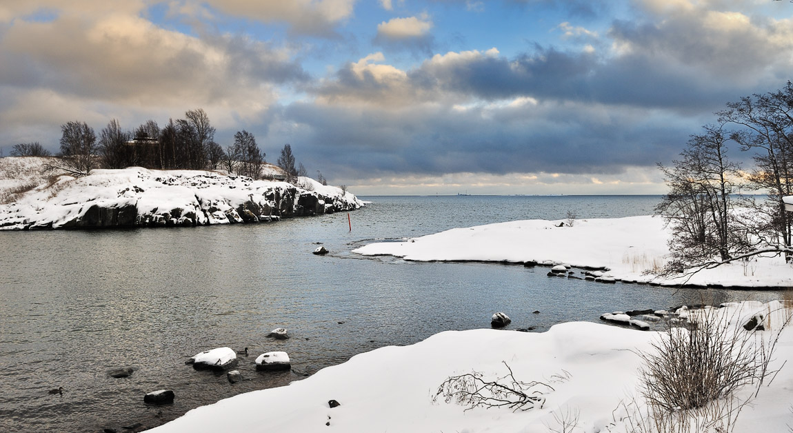 Snow and Open Waters