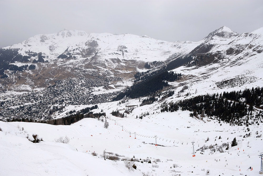 View over the Village of Verbier