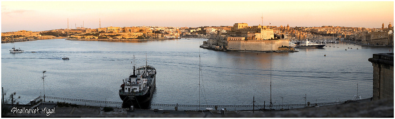 Valletta, grand harbour ,Malta