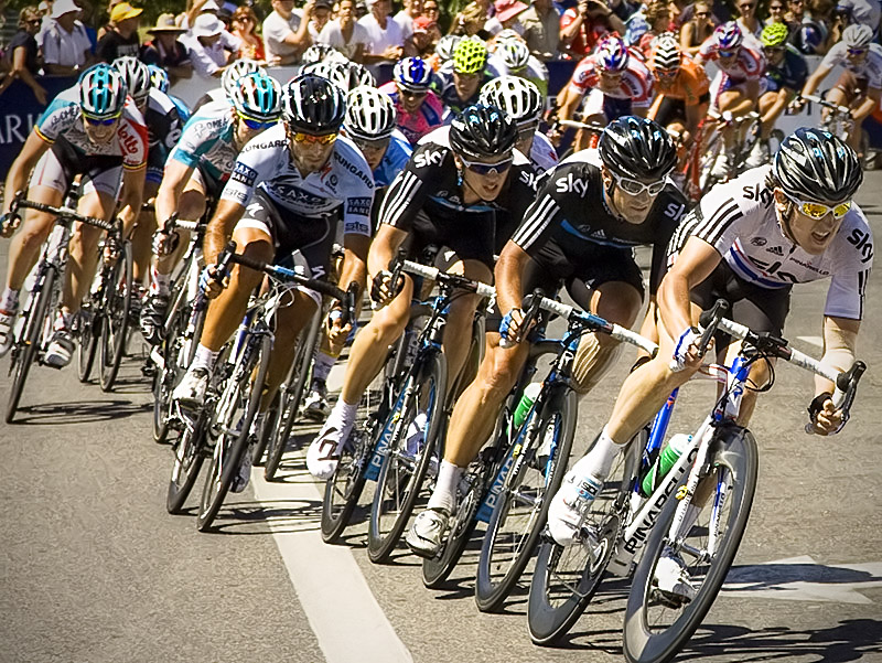 Last Corner before final sprint