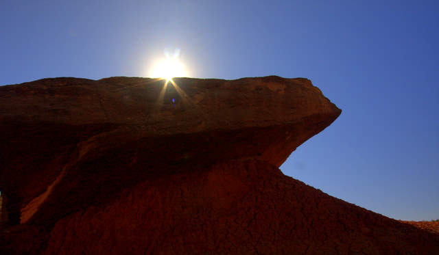 Rock ledge