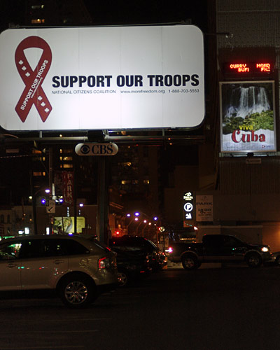 Support our Troops, Viva Cuba