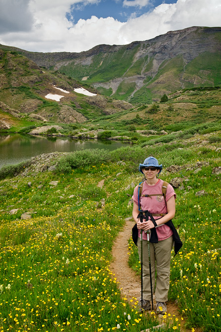 Above Treeline on the Highland Mary Lakes Trail