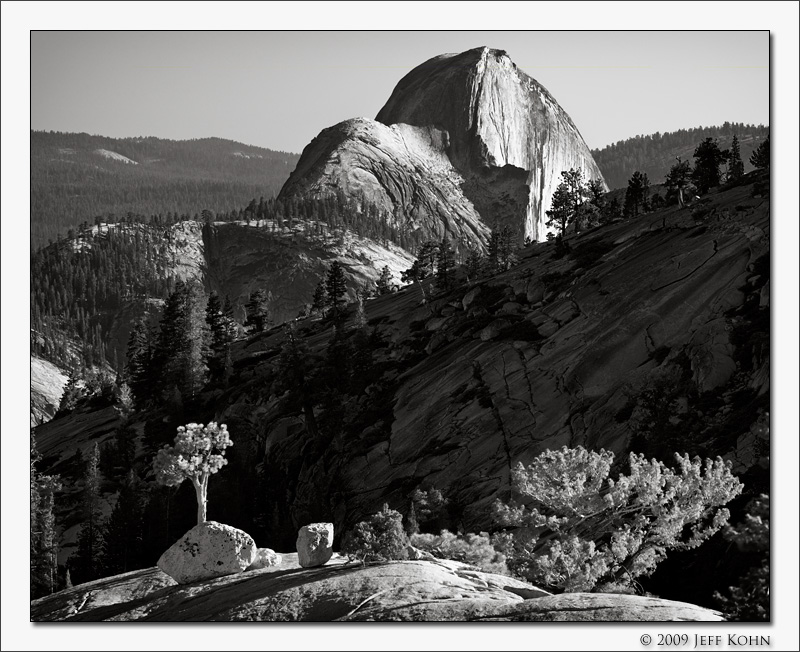 Half Dome From Above Olmstead Point