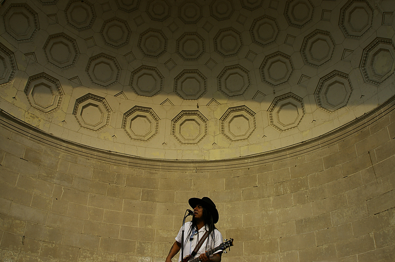 Mexican musician, Central Park