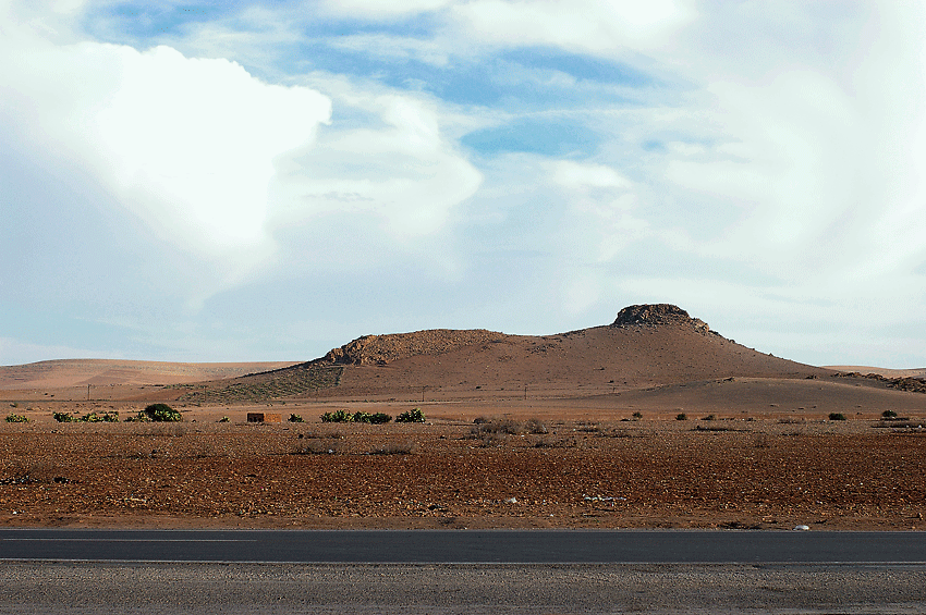 On the road between Casablanca and Marrakech