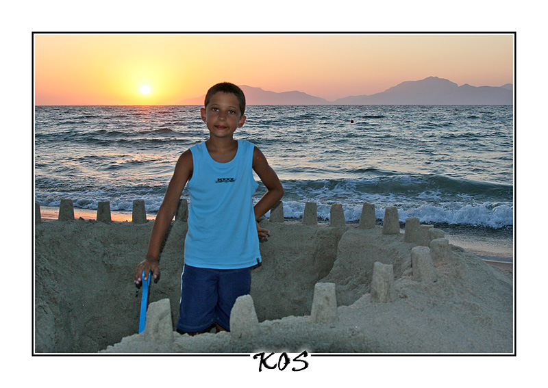 Sand castle, August 2007