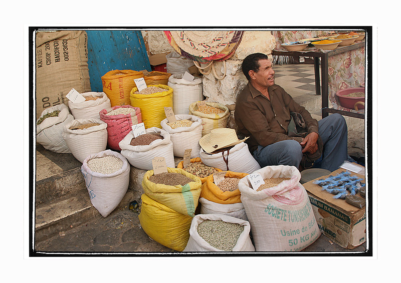 Market scene